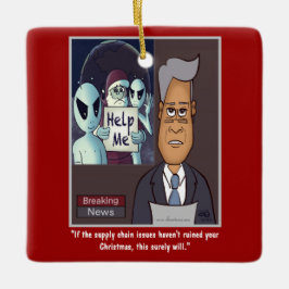 Ornamento cerámico de la cadena de suministro