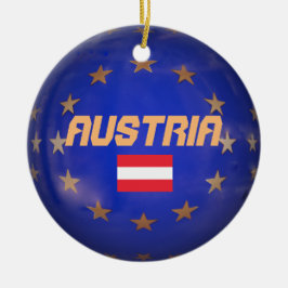 Ornamento cerámico de la Unión Europea