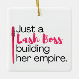 Ornamento cerámico de Lash Boss