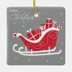 Ornamento cerámico de navidad