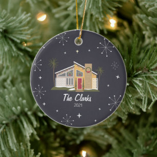 Ornamento cerámico de Navidades de la Casa del Sig