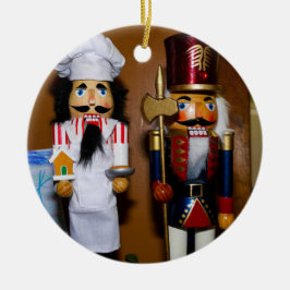 Ornamento cerámico de Navidades Nutcracker