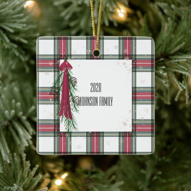 Ornamento cerámico de Navidades personalizados de  (Árbol)