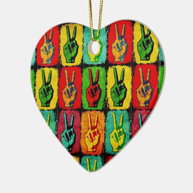 Ornamento cerámico de paz (Izquierda)