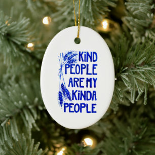 Ornamento cerámico de personas de buena calidad