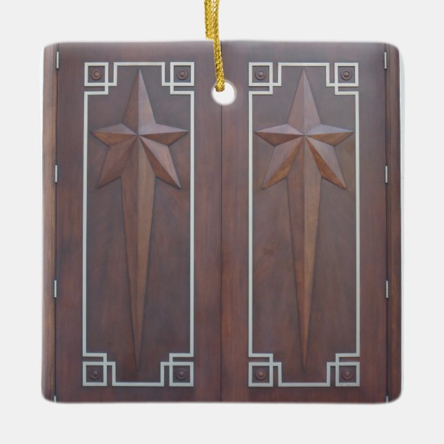 Ornamento cerámico de puertas del templo (Anverso)