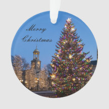 Ornamento cerámico de Quincy Center