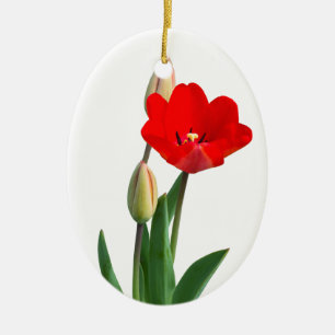 Ornamento cerámico de Tulips