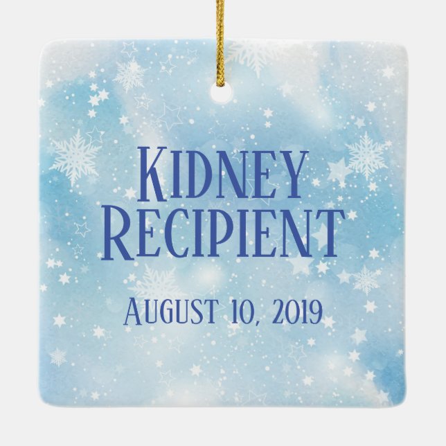 Ornamento cerámico del receptor del trasplante de  (Reverso)