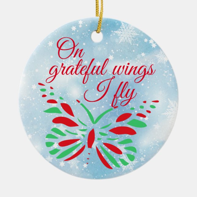 Ornamento cerámico del receptor del trasplante de  (Frente)