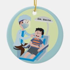 Ornamento cerámico dentista