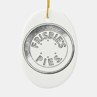 Ornamento cerámico Frisbie Pie Tin