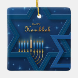 Ornamento cerámico Hanukkah