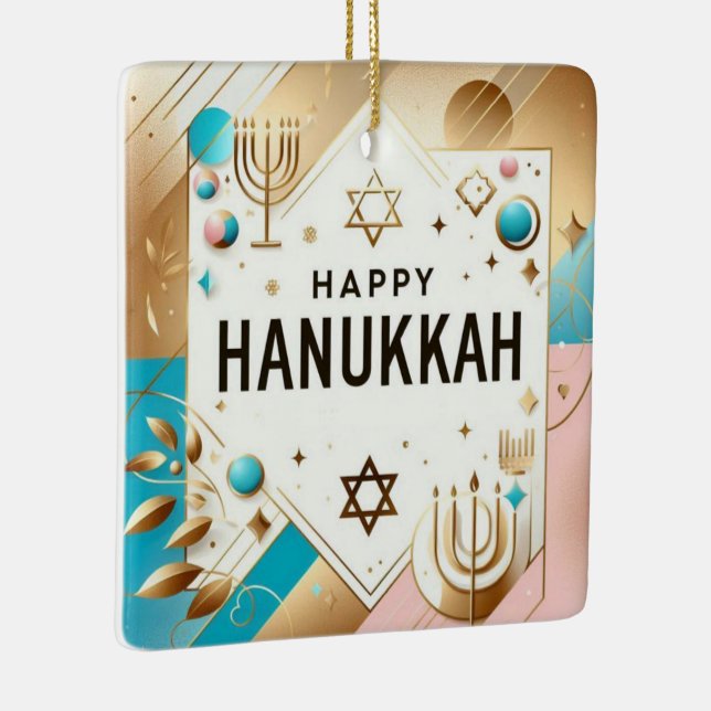 Ornamento cerámico Hanukkah (Derecha)