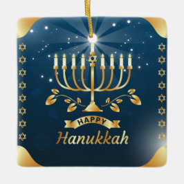Ornamento cerámico Hanukkah