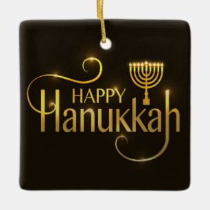 Ornamento cerámico Hanukkah