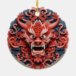 Ornamento cerámico japonés Oni
