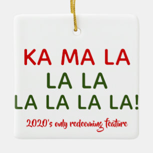 Ornamento cerámico Kamala (Harris) Carol