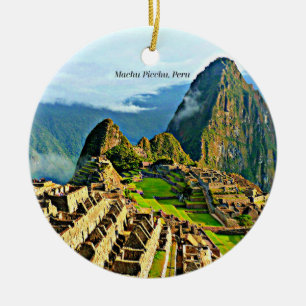 Ornamento cerámico Machu Picchu