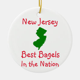 Ornamento cerámico New Jersey Best Bagels