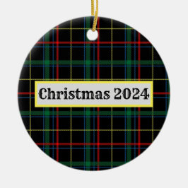 Ornamento Cerámico Personalizado de Fiestas