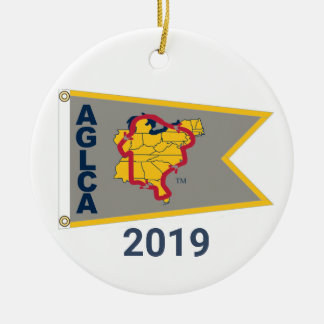 Ornamento cerámico Platinum Burgee (2019)