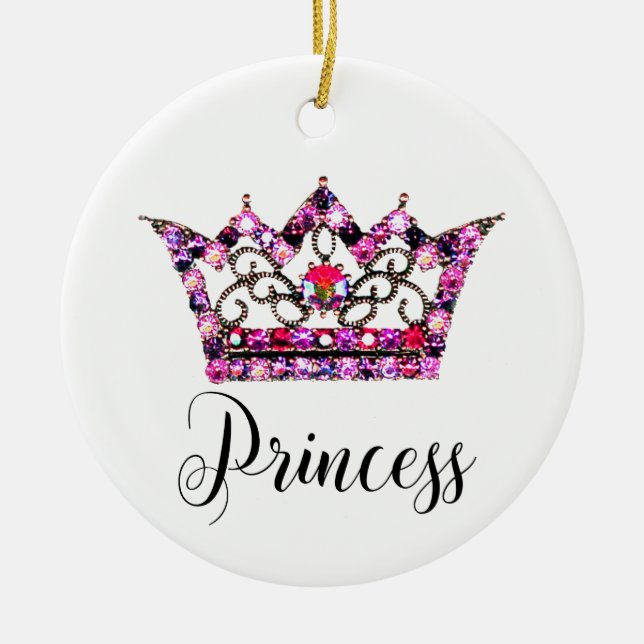 Ornamento cerámico "Princesa" (Frente)