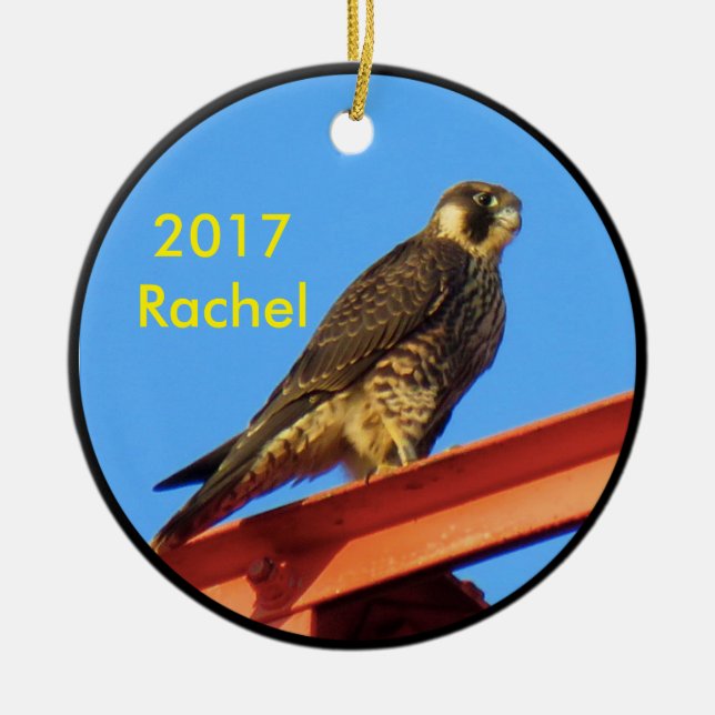 Ornamento cerámico Rachel 2017 (Frente)