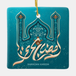 Ornamento cerámico Ramadan Kareem