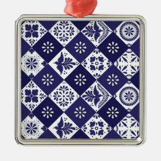 Ornamento cerámico Talavera Tile mexicano