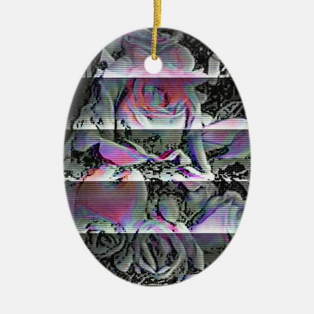 Ornamento cerámico Techno Bouquet (Frente)