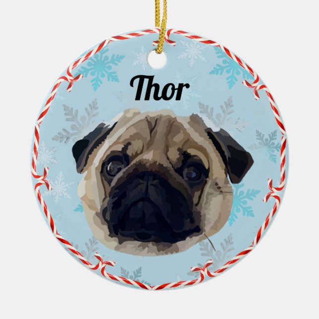 Ornamento cerámico Thor (Frente)