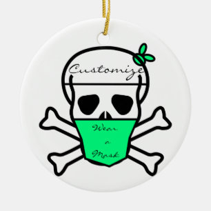 Ornamento cerámico Thunder_Cove con máscara de c