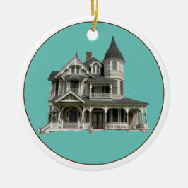 Ornamento cerámico victoriano George F. Barber