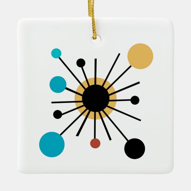 Ornamento cerámico Vintage Voices (Anverso)