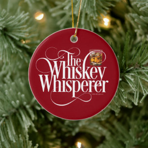 Ornamento cerámico Whiskey Whisperer