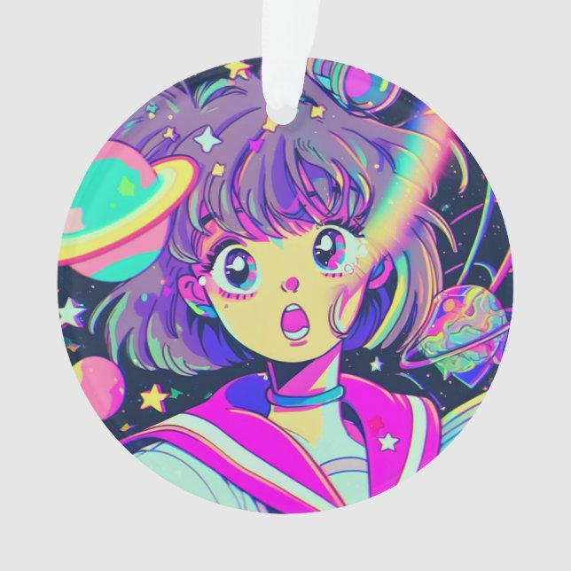 Ornamento Chica de Kawaii Anime (Anverso)