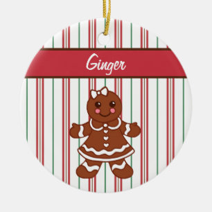 Ornamento Chica Gingerbread Personalizado