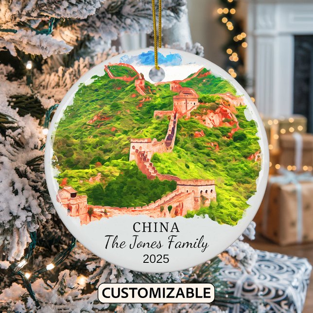 Ornamento chino personalizado, regalo Personalizad (Subido por el creador)
