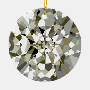 Ornamento chispeante del diamante