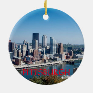 Ornamento circular de Pittsburgh Pennsylvania