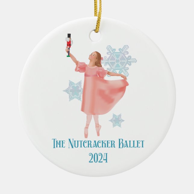 Ornamento Clara Nutcracker 2024 (Frente)