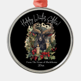 Ornamento clásico de Yule de Cabra