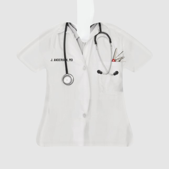 Ornamento colectivo de Navidades médicas (Anverso)