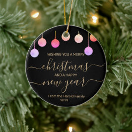 Ornamento colgante colorido de la festividad de or