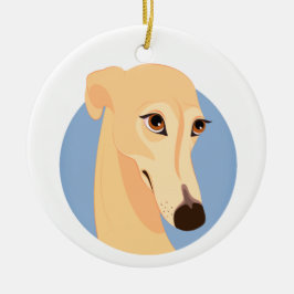 Ornamento colgante de Greyhound