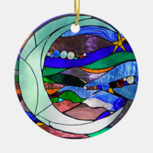 Ornamento colgante de la luna