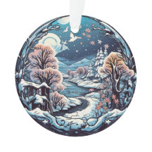 Ornamento colgante de los navidades Forest Wonderl