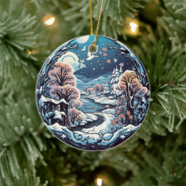 Ornamento colgante de los navidades Forest Wonderl