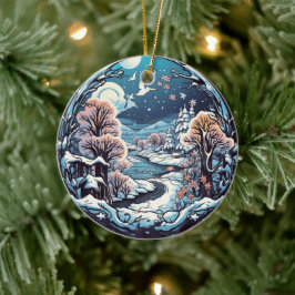 Ornamento colgante de los navidades Forest Wonderl